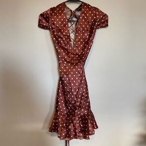 Pretty Little Thing Polkadot Dress